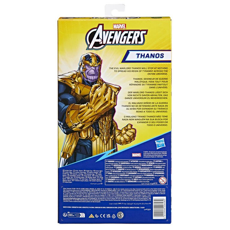 Marvel Avengers Titan Hero Series Deluxe Thanos Action Figure