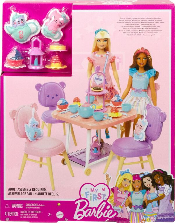 Barbie Heure du Goûter Ma Première Barbie Coffret