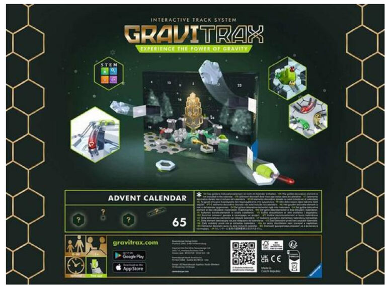 Calendrier de l'Avent GraviTrax Interactive Marble Track System 2022