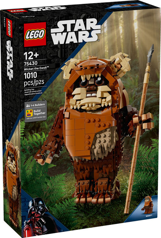 LEGO Star Wars Wicket the Ewok Building Toy for Pretend Play - Building Toy for Kids, Ages 12+ - 75430
