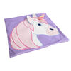 Emoji Unicorn Kids Weighted Lap Blanket (21"x 21") 4lbs