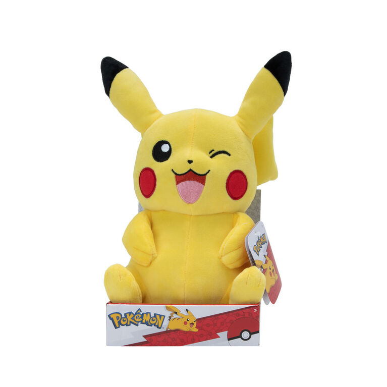 Peluche Pokémon 12" - Pikachu