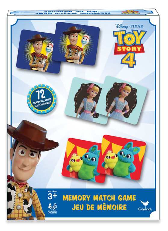 Disney Toy Story 4 Memory Match Game