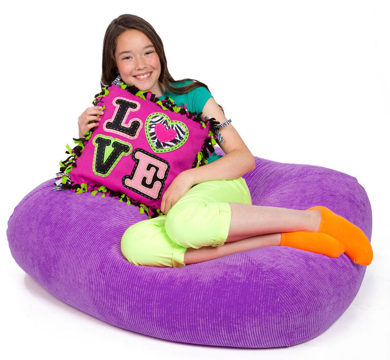 ALEX Diy Giant Knot 'N Stitch Pillow - English Edition