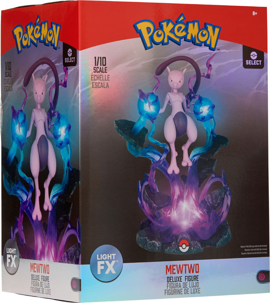 Diverse Pokémon Mewtwo Light FX Deluxe Figur 