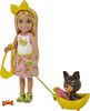 Barbie - Chelsea- Poupée et chiot avec accessoires