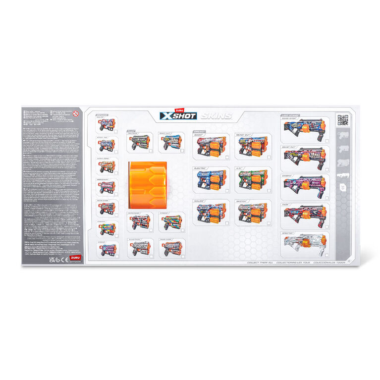 XSHOT Skins Last Stand Dart Blaster (16 Darts) by ZURU