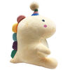 12.5" Yabu Large Party Dino-Yellow Plush