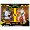Teenage Mutant Ninja Turtles v. Cobra Kai: Michelangelo v. Daniel LaRusso - 6" Figurine (Pack de 2) - Édition anglaise