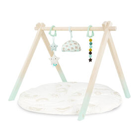 Tapis d'&eacute;veil en bois pour b&eacute;b&eacute;, Starry Sky, B. toys