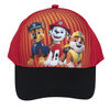 Nickelodeon Paw Patrol Toddler Baseball Cap With Marshal, Chase And Rubble Red