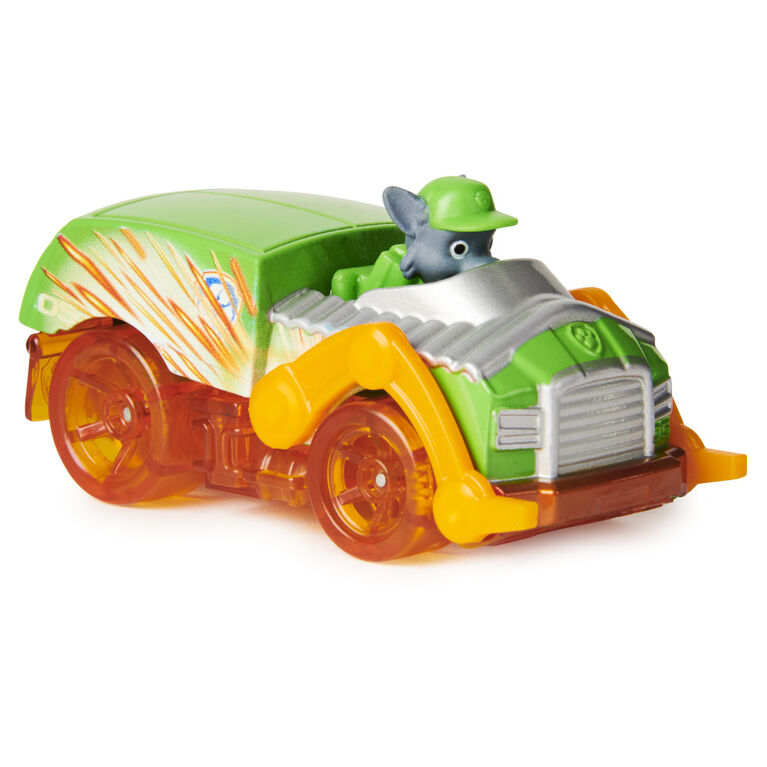 PAW Patrol, True Metal Rocky Collectible Die-Cast Vehicle, Spark Series 1:55 Scale