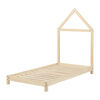 Sweedi Twin Bed House Frame Natural