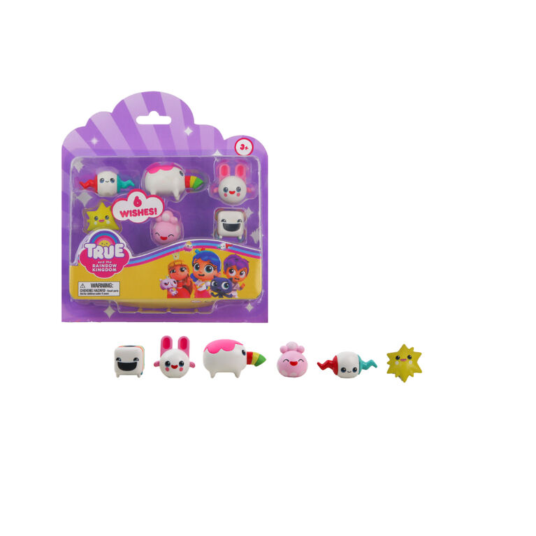 True and The Rainbow Kingdom - Mini Souhaits 1" - pack de 6 (un sélectionné au hasard pour les achats en ligne) - Édition anglaise