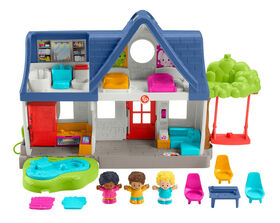 Fisher-Price - Little People - Friends Together Play House - Version anglaise et française