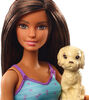 Barbie - Poupée et coffret de jeu Accessoires pour animaux.