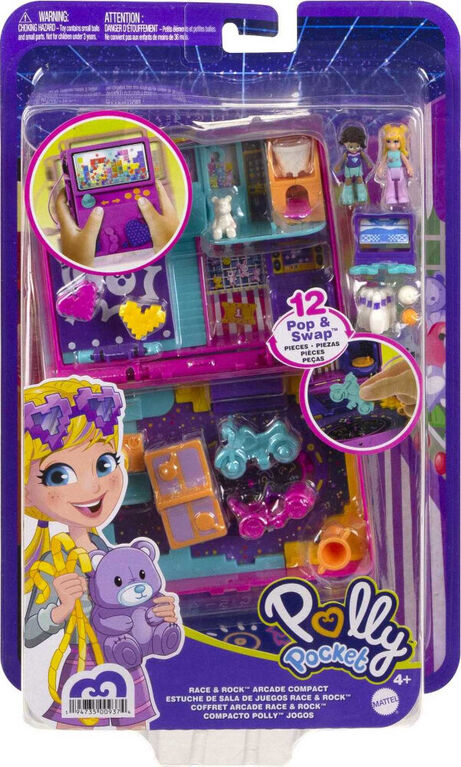 Polly Pocket Race and Rock Arcade Compact