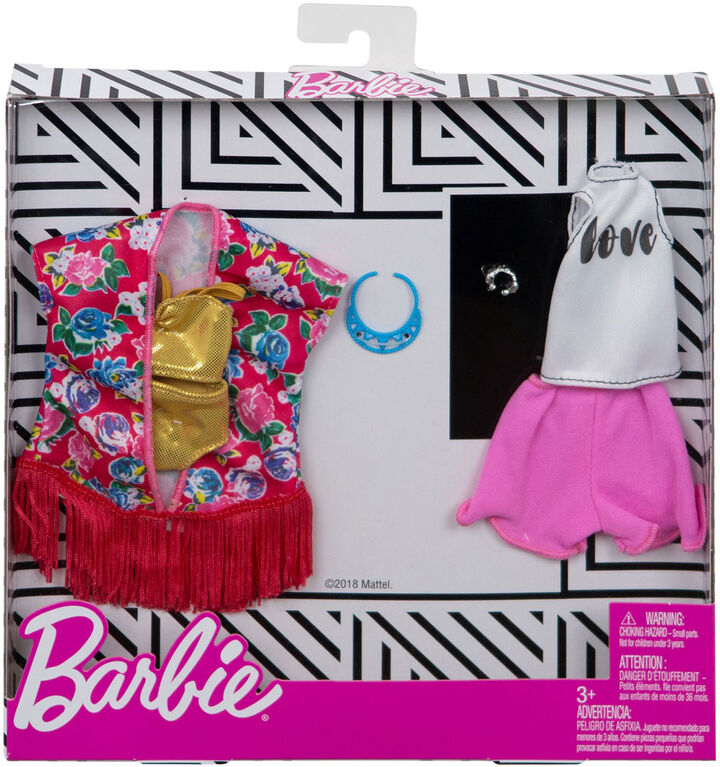 Barbie - Tenues - Coffret de 2 - Maillot de bain.