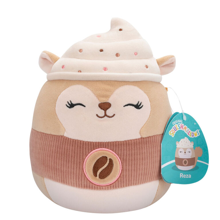 Squishmallows 7.5" - Reza Latte Squirrel