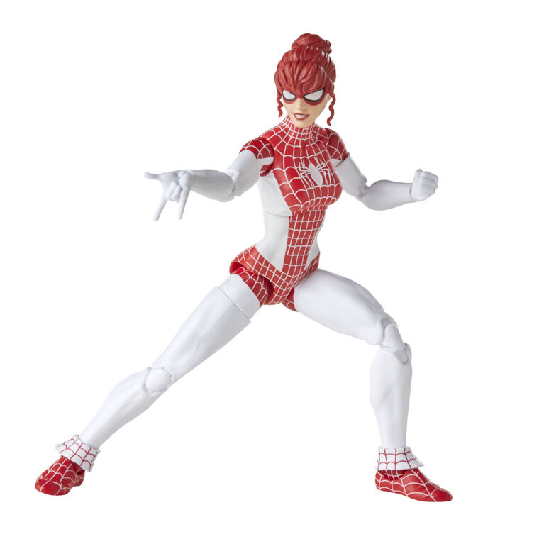 Marvel Legends Series Spider-Man 6-inch Spider-Man and Marvel's Spinneret Action Figure 2-Pack, Includes 10 Accessories