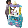 Play-Doh Kitchen Creations Ultimate Ice Cream Truck Playset, Jumbo Kitchen Food Truck Toy for Kids 3 Years and Up with 27 Accessories, 12 Cans, Realistic Sounds, Non-Toxic