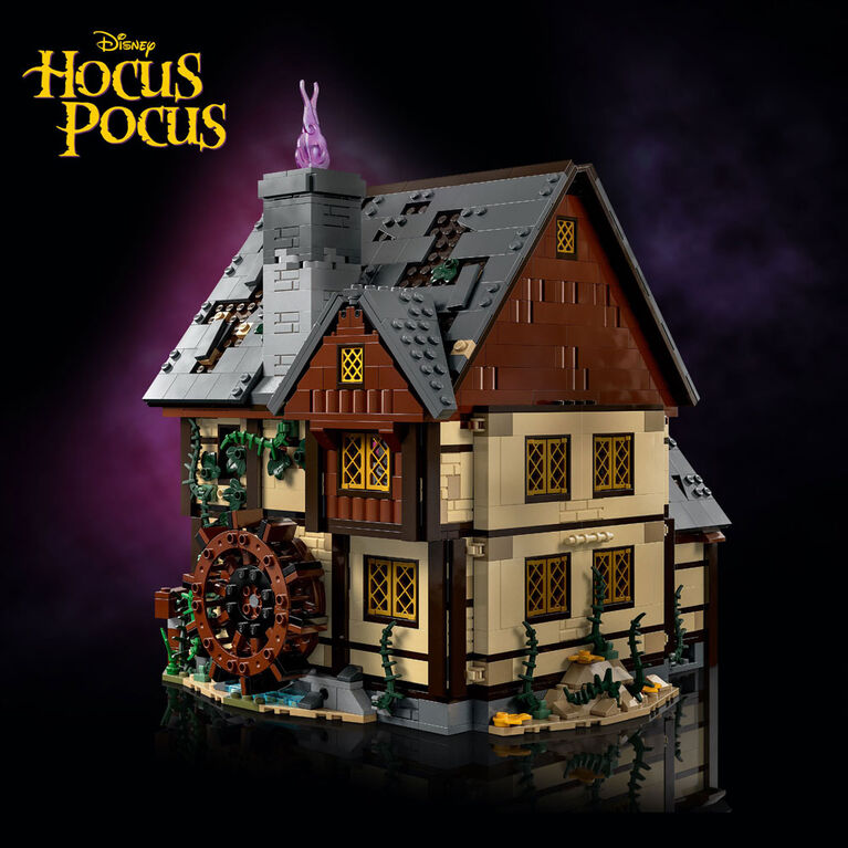 LEGO Ideas Disney Abracadabra : Le chalet des soeurs Sanderson 21341 (2 316 pièces)