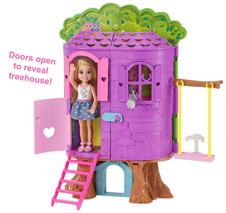 Coffret maison dans l'arbre Barbie - Poupée Chelsea. | Toys R Us Canada