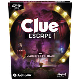 Clue Escape: The Illusionist's Club Escape Room and Mystery Board Game - English Edition