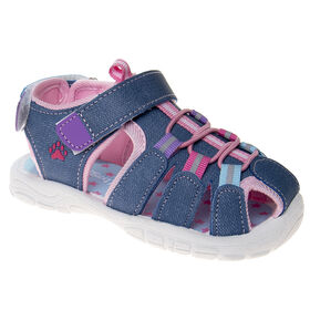 Toddler Denim/Pink Sandal Size 7