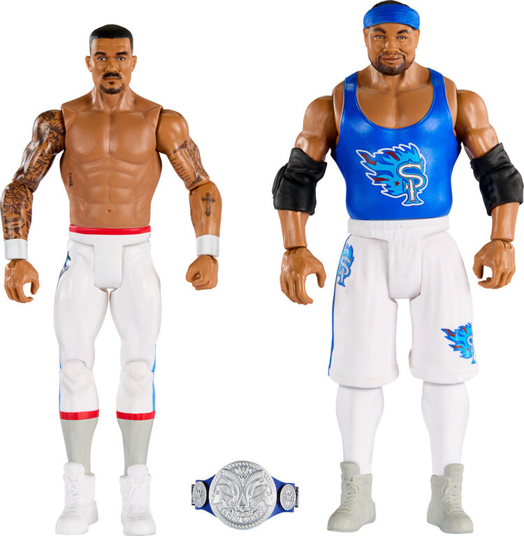 WWE Action Figures Championship Showdown Montez Ford & Angelo Dawkins 2-Pack