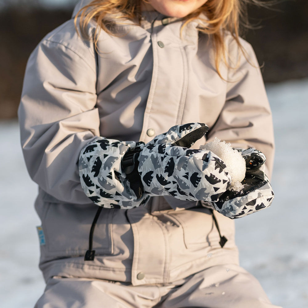 Kids Waterproof Mittens | Bear Cub