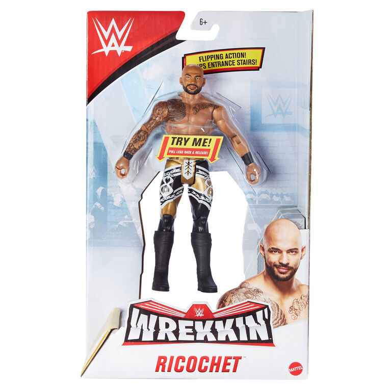WWE Wrekkin Ricochet Action Figure