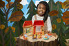 Peppa's Woodland Club La cabane forestière, inclut 1 cabane, 3 figurines de 7,5 cm et 6 accessoires - Notre exclusivité