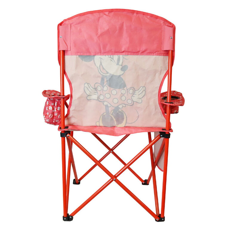 Minnie Mouse Adult Camp Chair with Cooler Bag