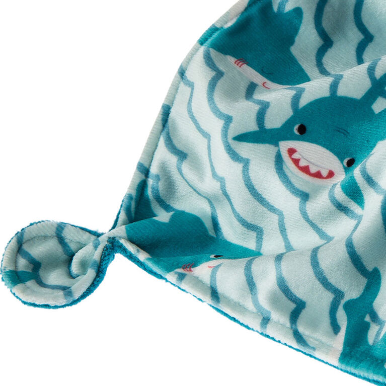 Mary Meyer - Sweet Soothie Shark Blanket -  10" x 10"