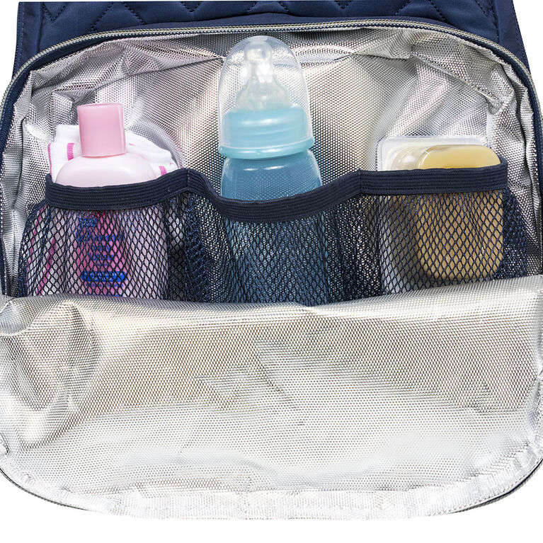 Sac à dos à langer Morgan de Fisher Price, bleu
