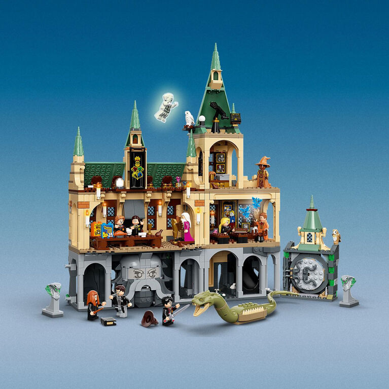 LEGO Harry Potter La chambre des secrets de Poudlard 76389 Ensemble de construction (1 176 pièces)