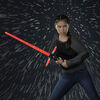 Star Wars sabre laser électronique de Kylo Ren (rouge)` avec effets sonores et lumineux, phrases et accès à des vidéos d'entraînement