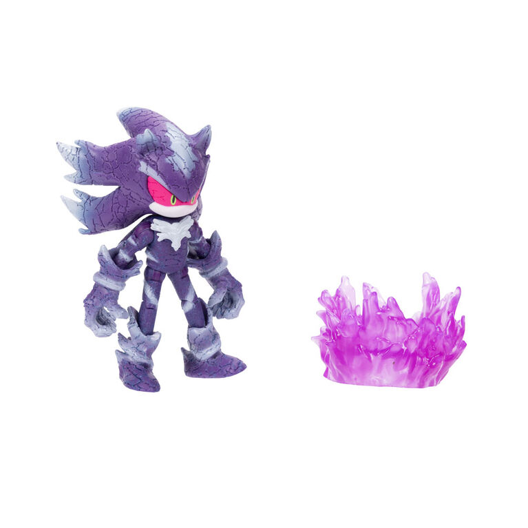 Sonic 4 Inch Figure - Mephiles the Dark with Purple Mist Base