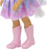 Unicorn-inspired Chelsea Barbie Doll with Lavender Hair, Unicorn Toys