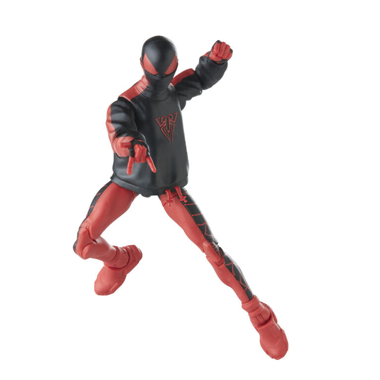 Hasbro Marvel Legends Series, Miles Morales Spider-Man, figurine de collection Spider-Man Legends de 15 cm