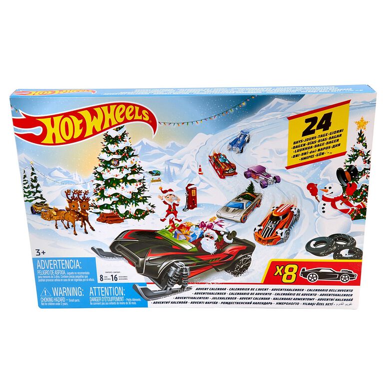 Hot Wheels 2025 Advent Calendar Vehicles 