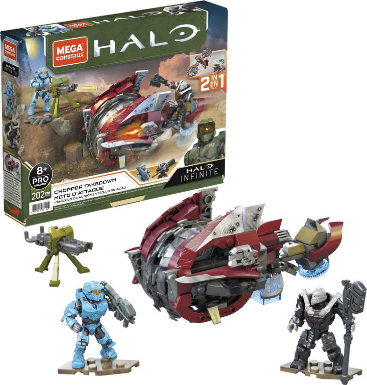 Mega Construx Halo Infinite Chopper Takedown Vehicle