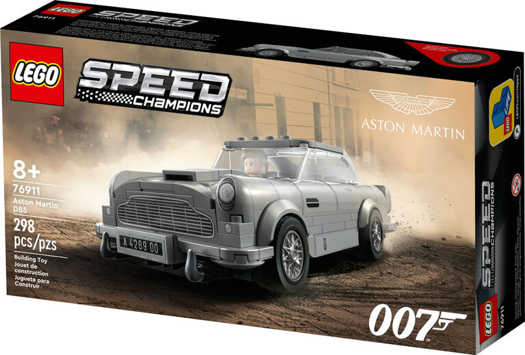 LEGO Speed Champions 007 Aston Martin DB5 76911 Building Kit (298 Pieces)