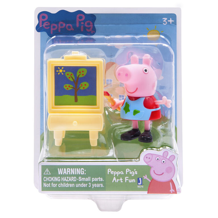 Peppa with Painting Easel - English Edition