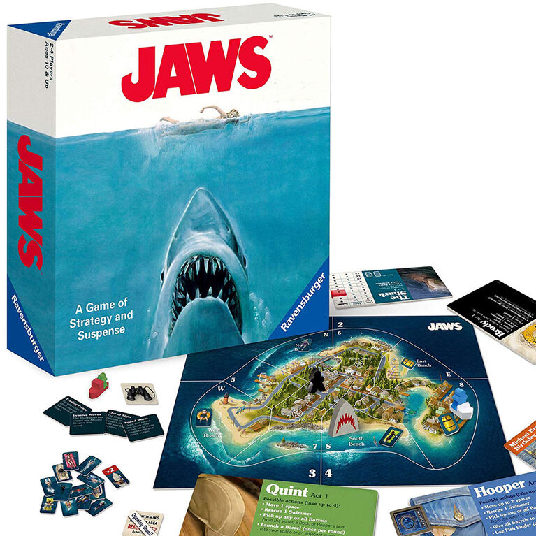 Ravensburger Jaws Strategy Game - English Edition