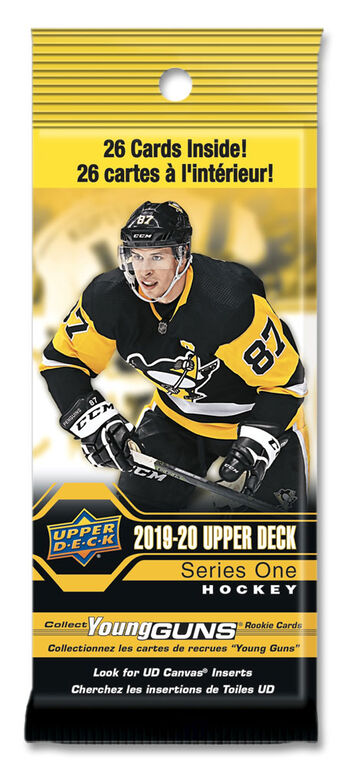 Gros paquet Upper Deck de la Série 1 LNH 2019-20