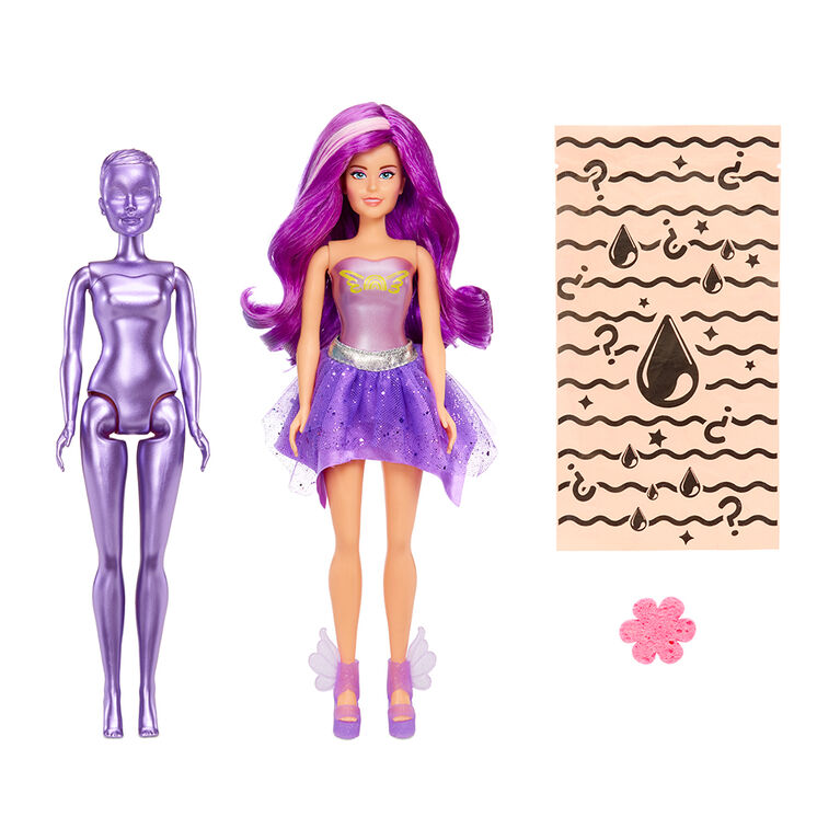 Fées MGA's Dream Ella avec surprise à couleur changeante - Aria | Poupée-mannequin de 11,5 po (29 cm) violette