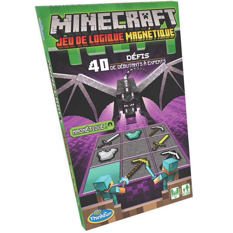 Thinkfun - Minecraft Magnetic Travel Puzzle - French Only