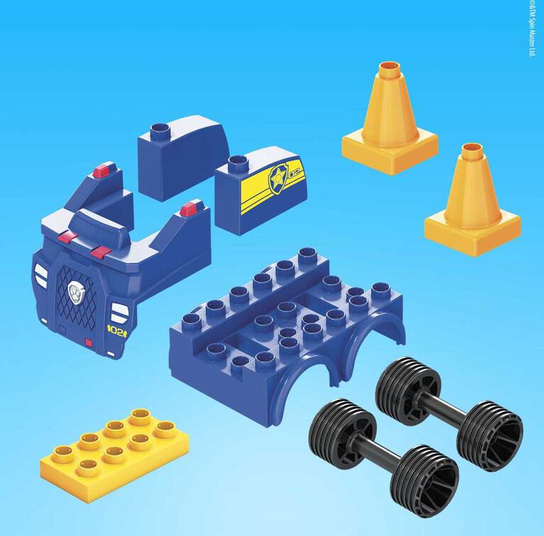 Mega Bloks PAW Patrol Chase's Patrol Car